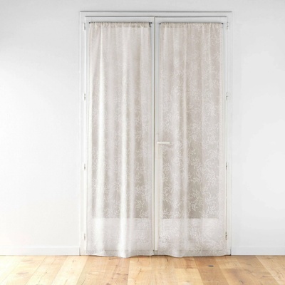 Douceur d`Interieur Sada záclon s listovým vzorem, KARLA, 70 x 240 cm