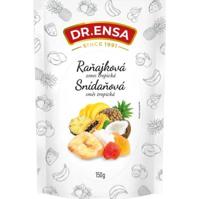 Dr.Ensa Snídaňová směs Tropická 150g cena za kartonové balení (Kartonové balení : 9 ks)