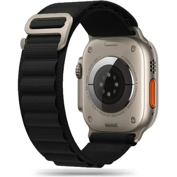 Tech-Protect Каишка Tech-Protect Nylon Pro за Apple Watch 4 / 5 / 6 / 7 / 8 / 9 / SE / Ultra 1 / 2 (42/44/45/49 mm), черна (9490713928370)