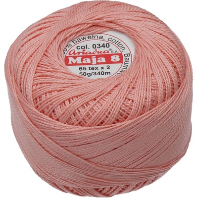Ariadna Háčkovacia priadza Maja 8 50 g - 0340