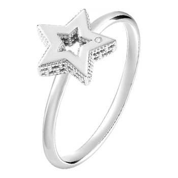 Bliss Златен дамски пръстен с диаманти Bliss 20092575 (20092575)