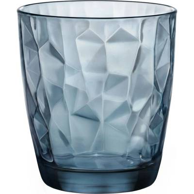 Bormioli Sklenice Short Drink DIAMOND modrá 6 x 300 ml