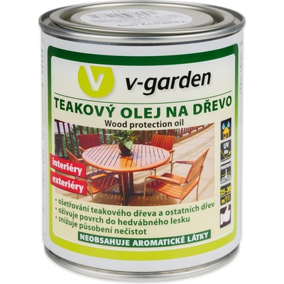 Sokrates VeGA Teakový olej 0,6 l