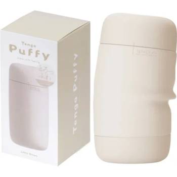 Image 1 of Луксозен мастурбатор, мек на допир - Tenga Puffy Latte Brown (TENGA00236)
