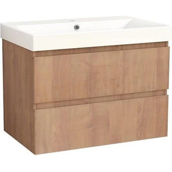 Inter Ceramic Конзолен PVC шкаф BELLINI-75 6039-75, Inter Ceramic, 75.5х57.5х46см (6039-75+УМИВ. 5953W-76CM)