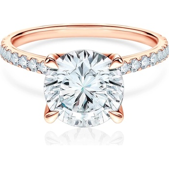 SAVICKI Годежен пръстен Share Your Love: розово злато, диаманти