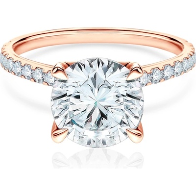 SAVICKI Годежен пръстен Share Your Love: розово злато, диаманти