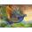Grafika Art Puzzle - Puzzle Josephine Wall: Peacock Princess III - 1 000 piese