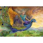 Grafika Art Puzzle - Puzzle Josephine Wall: Peacock Princess III - 1 000 piese