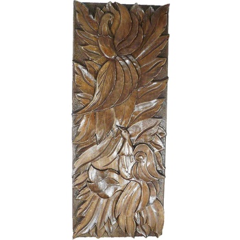 Image 1 of ПАНО С ДЪРВОРЕЗБА ПТИЦИ В ДЪБОВА ГОРА