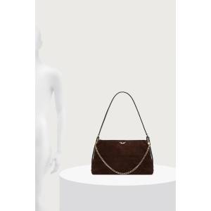Zadig&Voltaire чанта crossbody дамска от велур JIM (LWBA04563)
