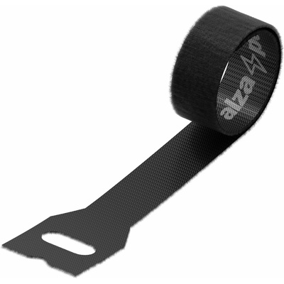 AlzaPower VelcroStrap+ Origin 10pcs čierne APW-COGVO1B