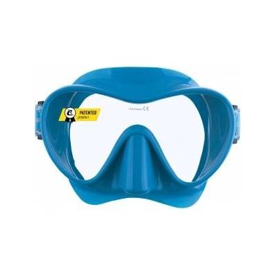 CRESSI Cressi Frameless diving mask F1 - Fog-free glass lens, diving goggles - Ergonomic silicone edge, snorkel mask - dry snorkel & snorkel set - turquoise - mask - ZDN281025