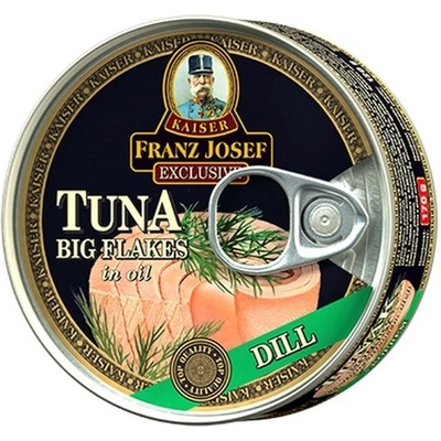 Franz Josef Kaiser Exclusive Tuniak kúsky v slnečnicovom oleji s kôprom 170 g