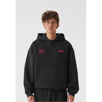 Urban Classics Суичър LOST YOUTH OVERSIZED HOODIE - WILD AT HEART black XXLUB-LY422-00007 - Бял, размер L