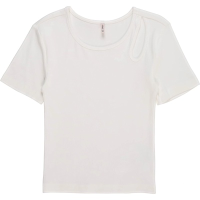 ONLY Тениска 'Nessa' бяло, размер 134
