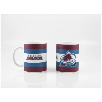 Colorado Avalanche official Colorado Avalanche халба STRIPES (330ml) (HOK-135386)