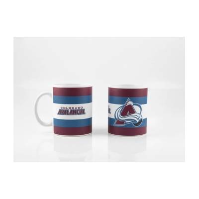 Colorado Avalanche official Colorado Avalanche халба STRIPES (330ml) (HOK-135386)