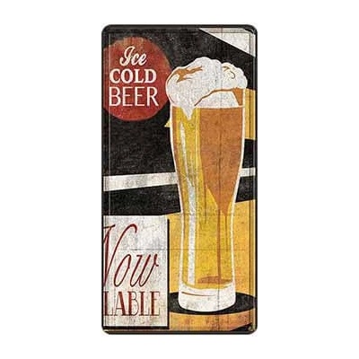Ceduľa značka Ice Cold Beer