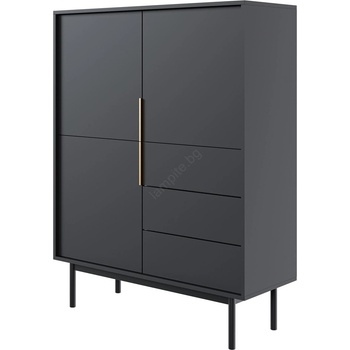 Wipmeb Sp. z o. o Комод eli в черно (wm0120)