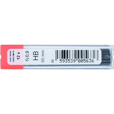 KOH-I-NOOR Tuha graf.polymerní 0,9 HB 12 ks etue 41720HB006PK