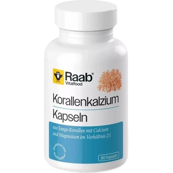 Raab Vitalfood Calcium and Magnesium from Sango Corals [80 капсули]