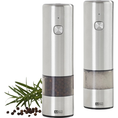 AdHoc Мелнички за сол и пипер iMill сребристи 2 бр (AH-EP104)