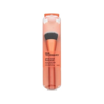 Real Techniques Glow Round Base Brush четка за кремообразен и течен фон дьо тен