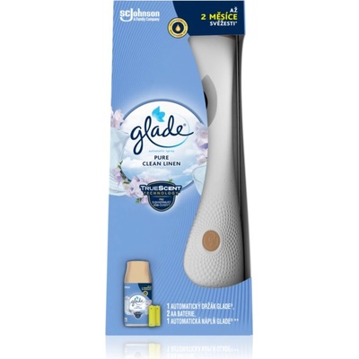 Glade Automatic Spray Pure Clean Linen автоматичен освежител за въздух с пълнител 269ml