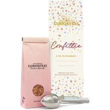 The Cabinet of CURIOSITEAS Organický čaj s bergamotom s rozpustnými konfetami Confettea Multicolor 75 g