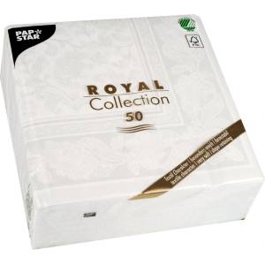 PAP STAR Салфетки PAP STAR Royal Collection бели 1 бр