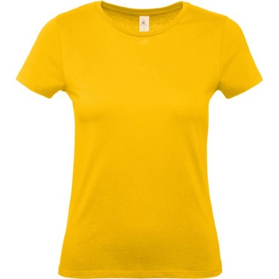 B&C Collection B&c e150 / Дамска тениска с обло деколте - златна xl (01002t21004)
