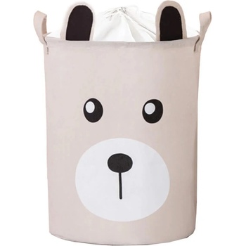 Image 1 of SIPO Кошница за съхранение на играчки с шнур Sipo - 43 l, плюшено мече (BT036)