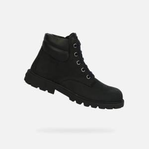 Geox Тъмносини момчешки ankle обувки Geox Shaylax Geox | Sin | Момчешки | 28