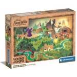 Clementoni Puzzle 1000 Compact Story Maps Snow white