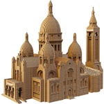 Cartonic 3D пъзел Cartonic от 146 части - Базилика Сакре кьор (CARTSACRE)