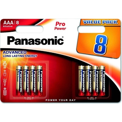 PANASONIC Pro Power LR03PPG/8BW AAA 8ks