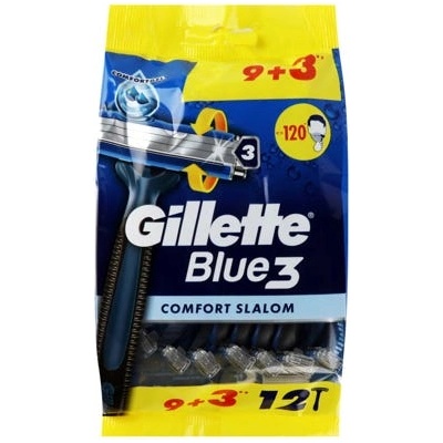 Gillette Самобръсначки Blue3 Slalom 12бр