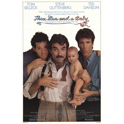 Tři muži a nemluvně (1987) DVD