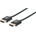 Manhattan Ултра тънък 4k High Speed HDMI кабел с Ethernet, HEC, ARC, 3D, 4K, M-M, 0.5m