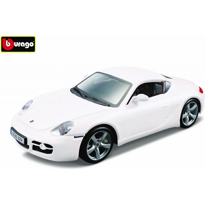 Bburago Porche Cayman S bílá 1:32