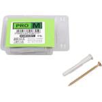 Pro m УНИВЕРСАЛЕН ДЮБЕЛ С ВИНТ Ф6Х52ММ 15 БРОЯ pro m (3800160906559)