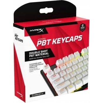 HyperX PBT Keycaps biele (US) 519T5AA