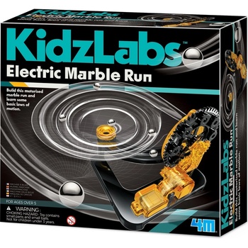 Image 1 of 4M Игрален комплект 4M Kidz Labs - Електрическа писта за мраморни топчета (4m-03456)