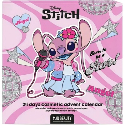 Mad Beauty Adventný kalendár Stitch Angel Popstar
