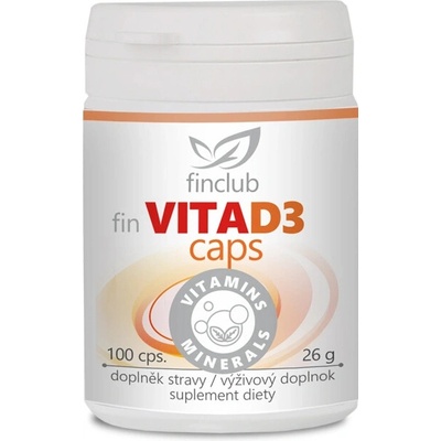 Finclub VitaD3caps 100 kapsúl