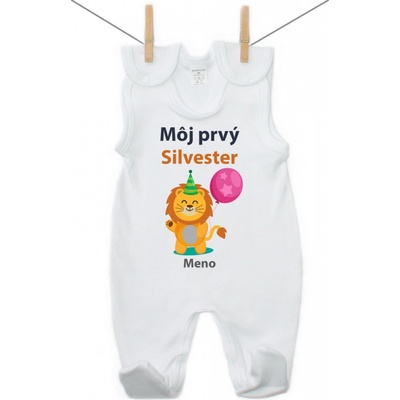 Boodyy Dupačky Môj prvý Silvester s levíkom a menom dieťatka