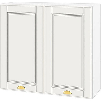 ИРИМ Горен кухненски шкаф Сити БФ-Бяло мат-09-4 80 см