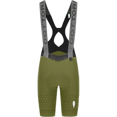 Q36.5 Дамски клин за колоездене Q36.5 Women's Dottore Pro Cycling bottoms - Drab Green - размер XL (155-1812-0216)
