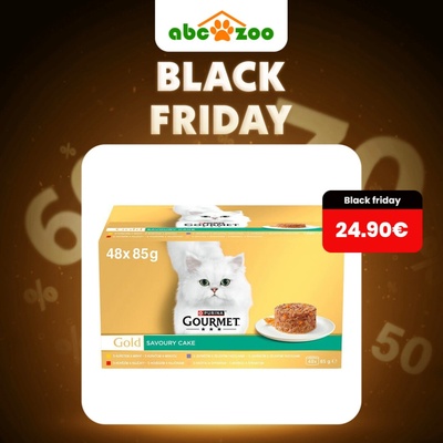 Gourmet Gold Savoury Cake hovädzie kuracie krůta jahňacie 48 x 85 g